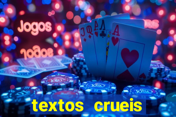 textos crueis demais pdf